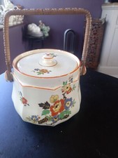 Copen floral biscuit barrel