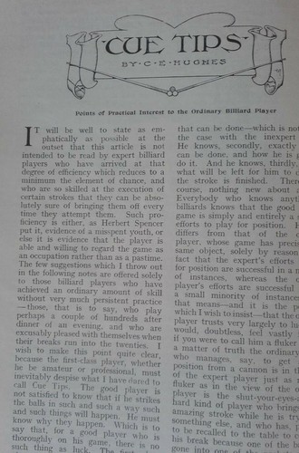 Billiards cue tips - tips, old