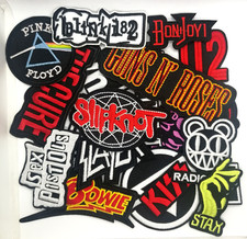 20pcs Set Rock Music Patches