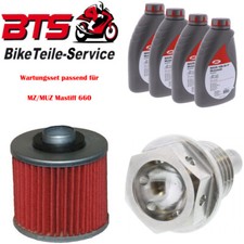 Set 4L oil, filter, drain plug