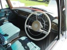 Mercedes W108 W110 W111 Fintail Pagoda 230 250 SL Steering wheel instructions