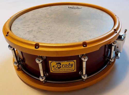 Brady snare drum jarrah ply - -,