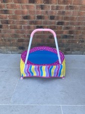 Chad Valley Toddler Trampoline 2 Ft. Pink