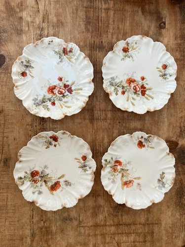 Antique limoges plates - antique,