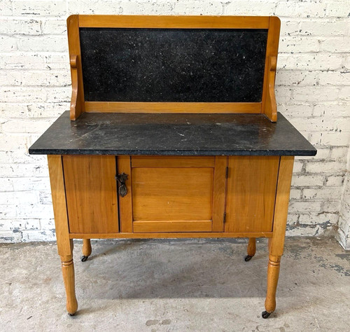 Antique edwardian beech - antique, marble