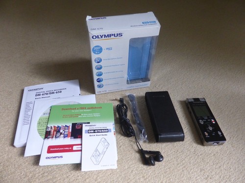 Olympus 670 digital voice - olympus,