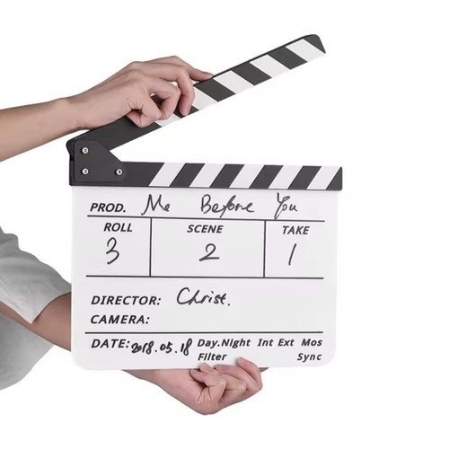 Small clapperboard acrylic - small,