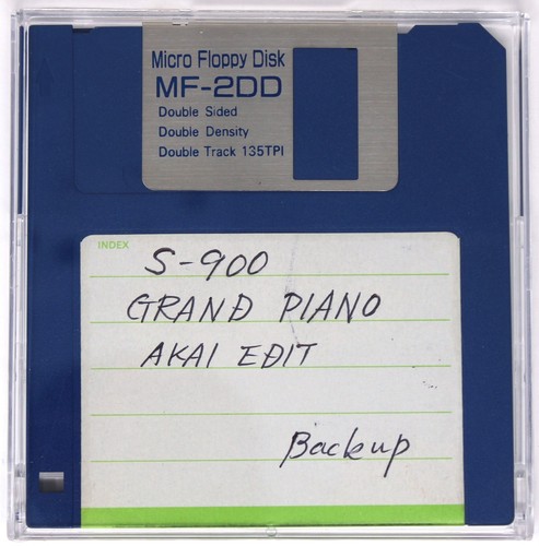 900 grand piano akai - s-900, edit