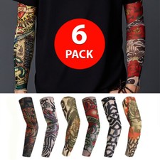 6 Pcs Tattoo Sleeves Unisex