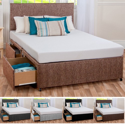Memory foam bed divan - bed, +