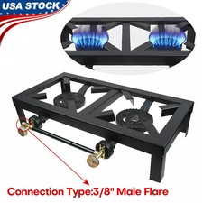Portable Camping Double Burner