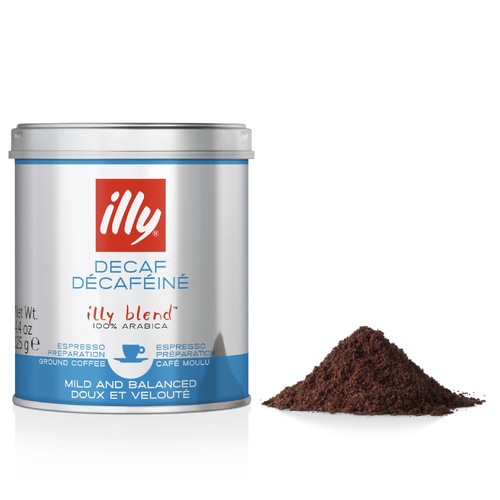 Illy decaffeinated ground - illy,