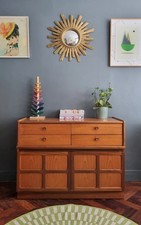 Nathan Mid Century Vintage Retro 4 Drawer Sideboard/Cabinet