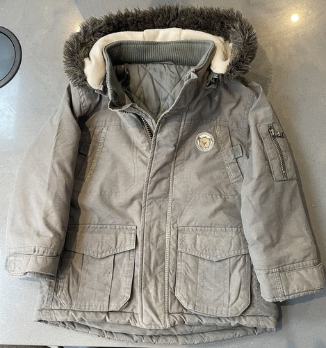 Boys khaki coat yrs really - khaki,