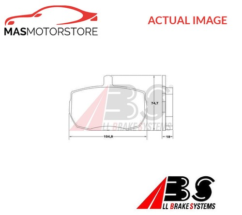 Brake pads set braking - brake,