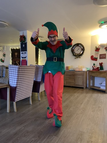 Adults unisex elf costume - unisex,