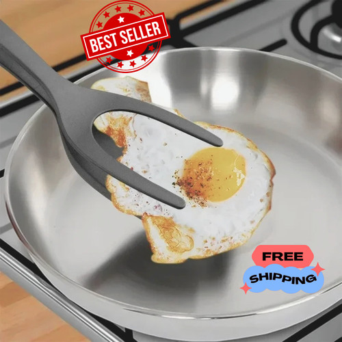 Flip spatula tongs - flip,