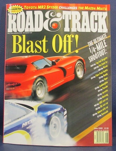 Road track magazine june - road,