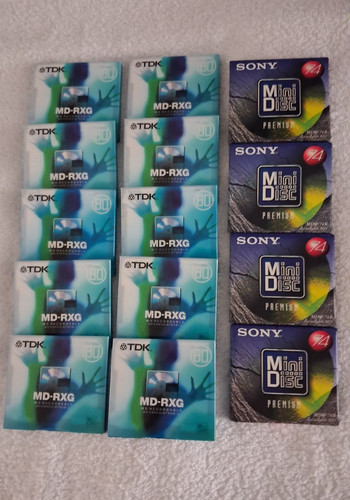 Minidiscs sony colour - x, 14