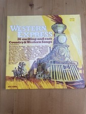 2 LP Western Express Country & Western Songs Vinyl MCA Coral