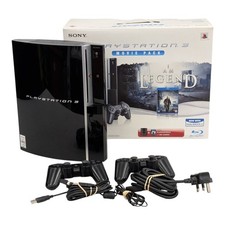 SONY PlayStation 3 PS3 Game Console 80GB Bundle Inc 2 Controllers - P41
