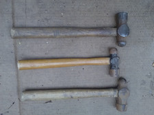 Three Vintage Ball Pein