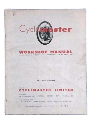 Original 1950s cyclemaster - original,