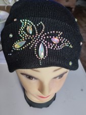 Women's Beanie Hat Bling