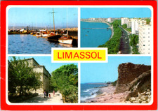 Vintage Postcard Limassol