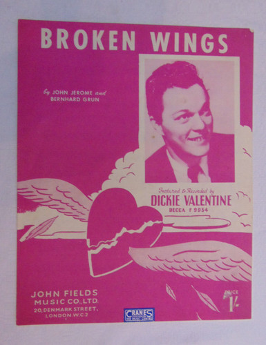 Broken wings dickie valentine - broken,