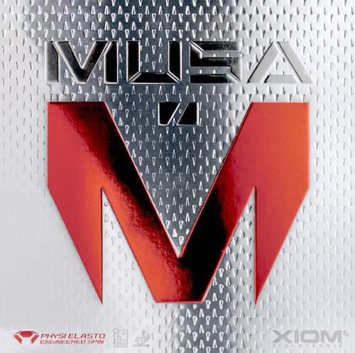 Xiom musa table tennis rubber - xiom,