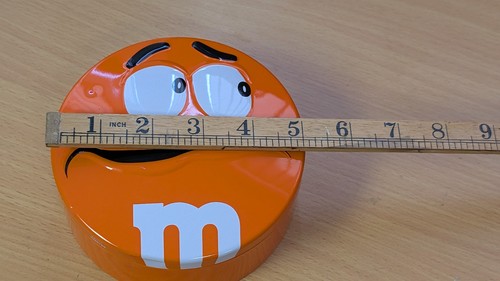 Orange character - m&m’s,