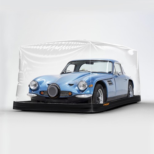 Indoor capsule car - indoor, bubble