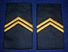 PAIR OF RANK SLIDES 2 CHEVRONS