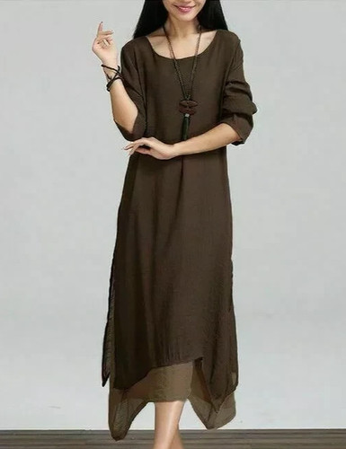 Zanzea kaftan shirt dress - kaftan,