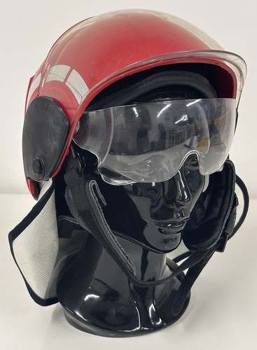 Red pab fire compact helmet - pab,