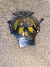 Vintage AA Car Badge Great