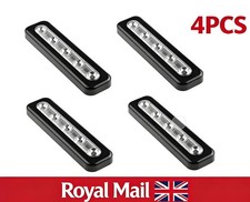 4X BLACK SUPER BRIGHT 5 LED