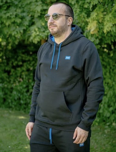 Map black hoody - map,