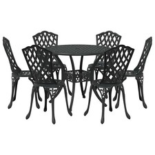 Garden dining set aluminium - garden,