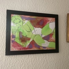 Nude Study Framed and Glazed