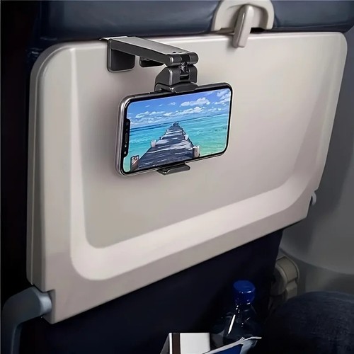 Airplane phone holder travel - airplane,