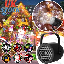 Christmas Laser Projector Light LED Patterns Moving Xmas Party Outdoor Landscape
