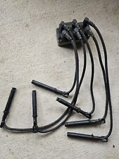 VW Golf Mk4 V6 4 MOTION 2.8 IGNITION COIL PACK + HT LEADS SPARK COMPLETE BORA