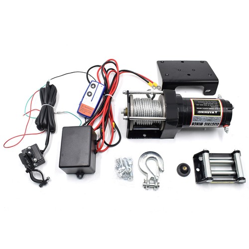 4500lb 24v electric winch - electric,