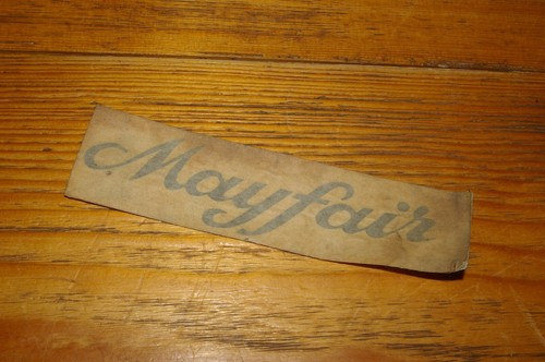 Rover mini mayfair lettering - rover,