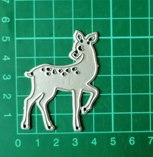 Cute Doe/Deer Metal Die Cutter