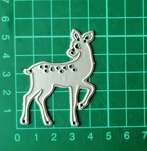 Cute doe deer - cute, metal