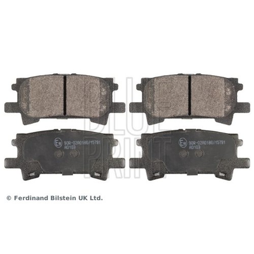 Blue print rear brake - blue,