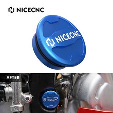 NICECNC Swingarm Bolt Push-On Cap For Yamaha Raptor 700R / 700 2011-2024 Blue